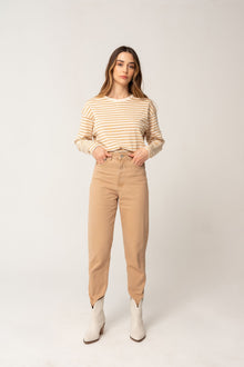  Pantalon ballon marron